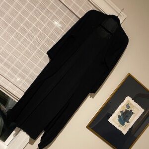 Nothing Fits But - Black Maxi Dress and Gauze Robe/Coverup